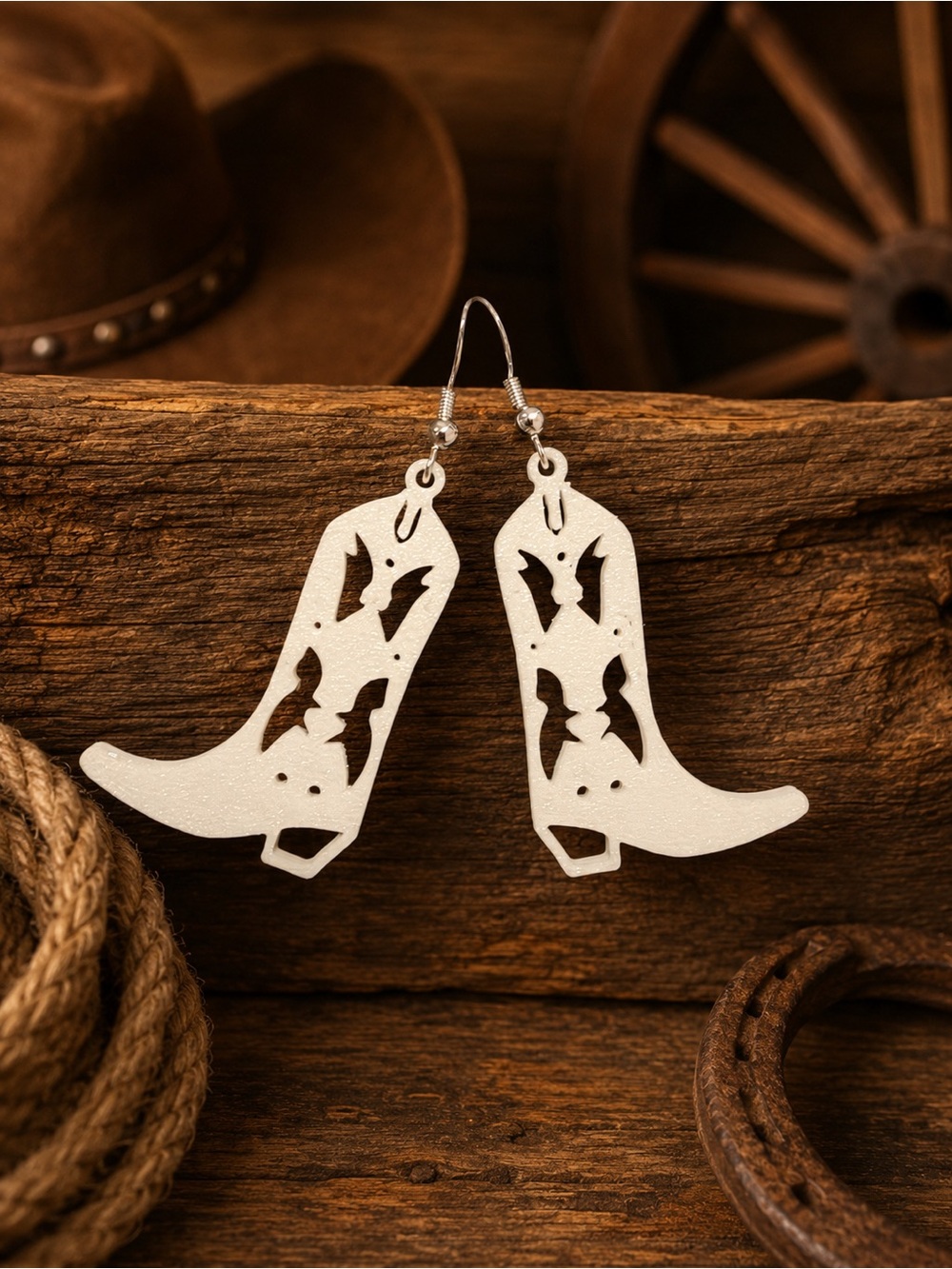 Cowgirl Line Dance Earrings